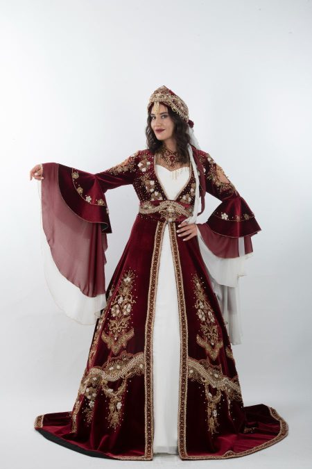Hint İşi Bordo No:1 Kınalık