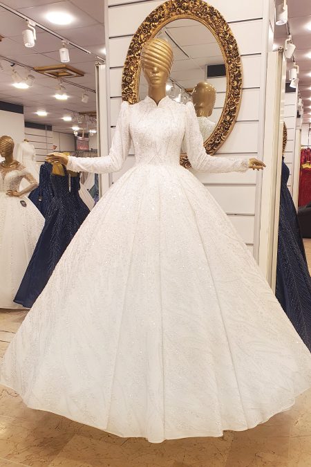 Full Kasnak İsli Güpür Piliseli Kabarık Prenses Grenli